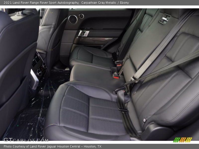 Rear Seat of 2021 Range Rover Sport Autobiography
