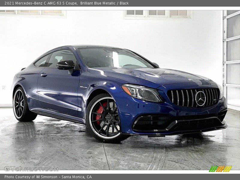 Front 3/4 View of 2021 C AMG 63 S Coupe