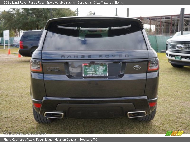 Carpathian Gray Metallic / Ebony 2021 Land Rover Range Rover Sport Autobiography