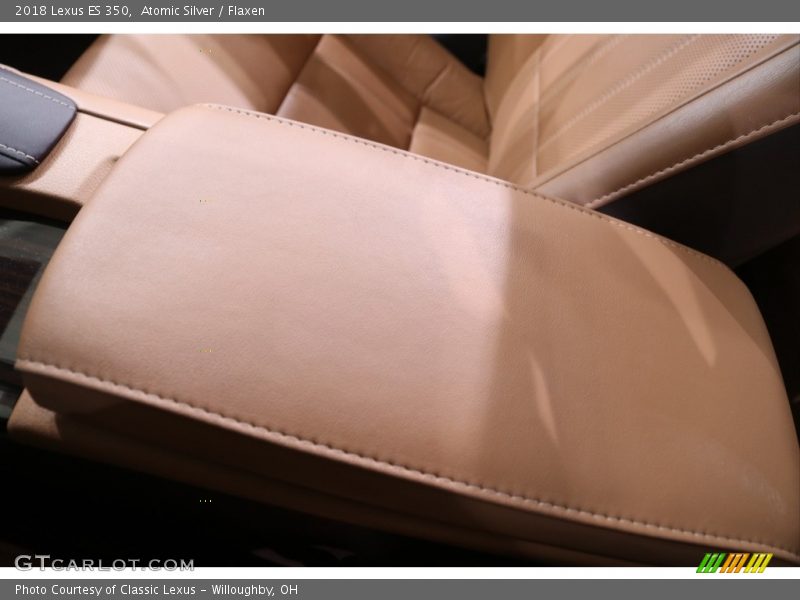 Atomic Silver / Flaxen 2018 Lexus ES 350