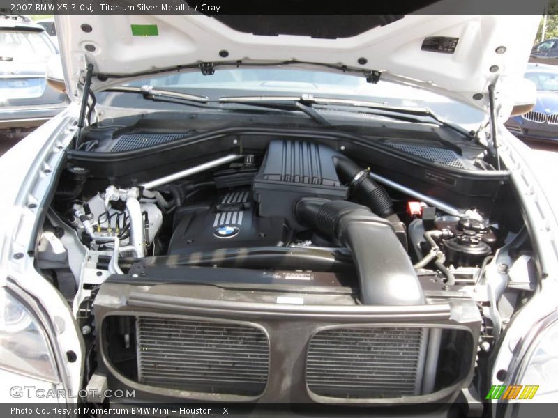 Titanium Silver Metallic / Gray 2007 BMW X5 3.0si