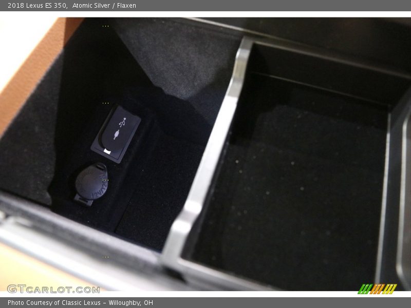 Atomic Silver / Flaxen 2018 Lexus ES 350