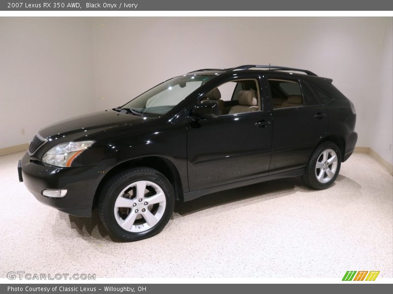 Black Onyx / Ivory 2007 Lexus RX 350 AWD