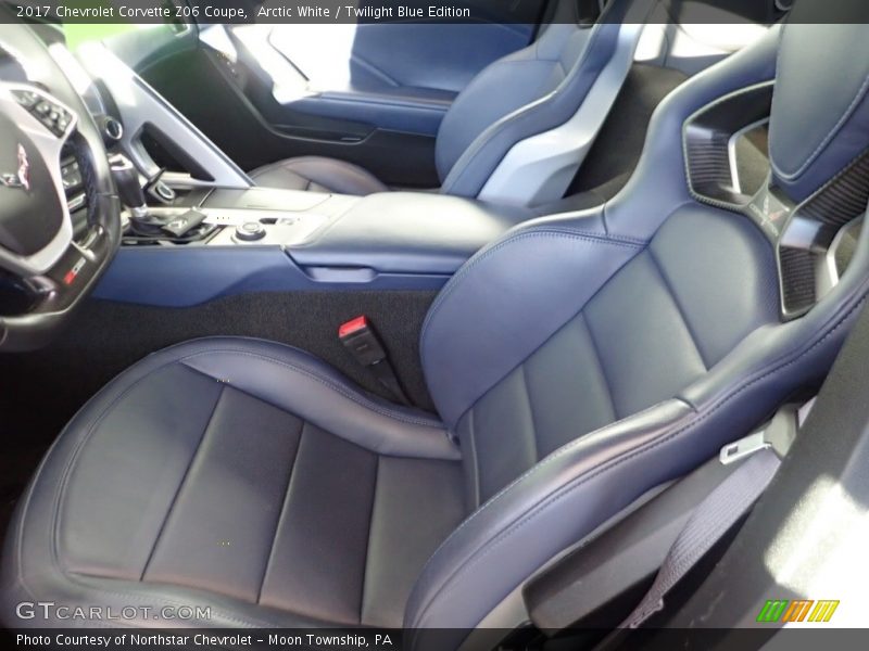 Front Seat of 2017 Corvette Z06 Coupe