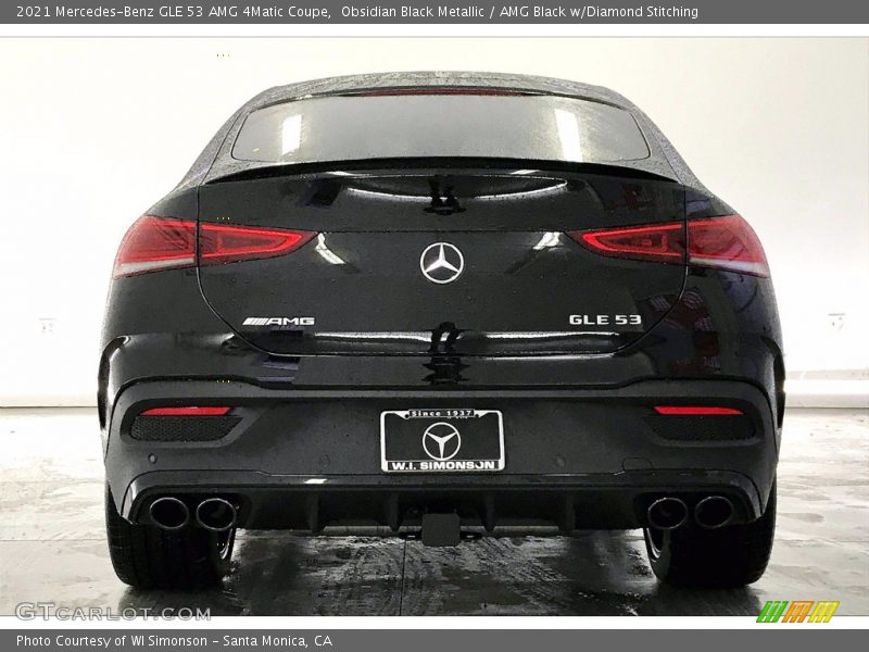 Obsidian Black Metallic / AMG Black w/Diamond Stitching 2021 Mercedes-Benz GLE 53 AMG 4Matic Coupe