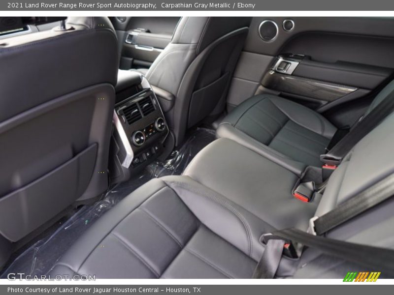 Rear Seat of 2021 Range Rover Sport Autobiography