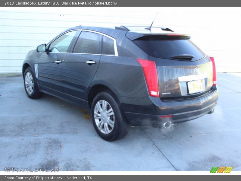 Black Ice Metallic / Shale/Ebony 2013 Cadillac SRX Luxury FWD