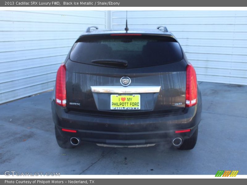 Black Ice Metallic / Shale/Ebony 2013 Cadillac SRX Luxury FWD
