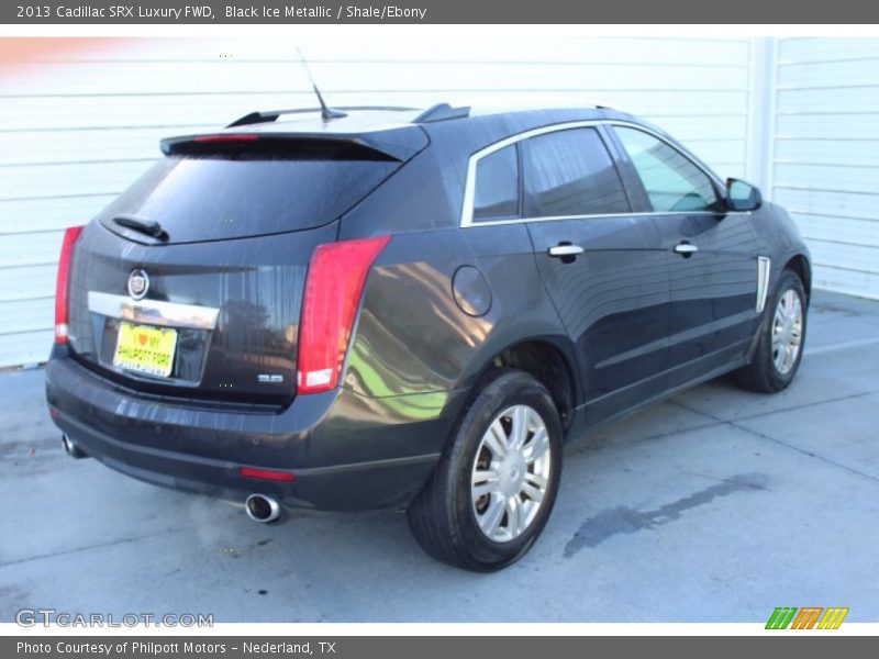 Black Ice Metallic / Shale/Ebony 2013 Cadillac SRX Luxury FWD