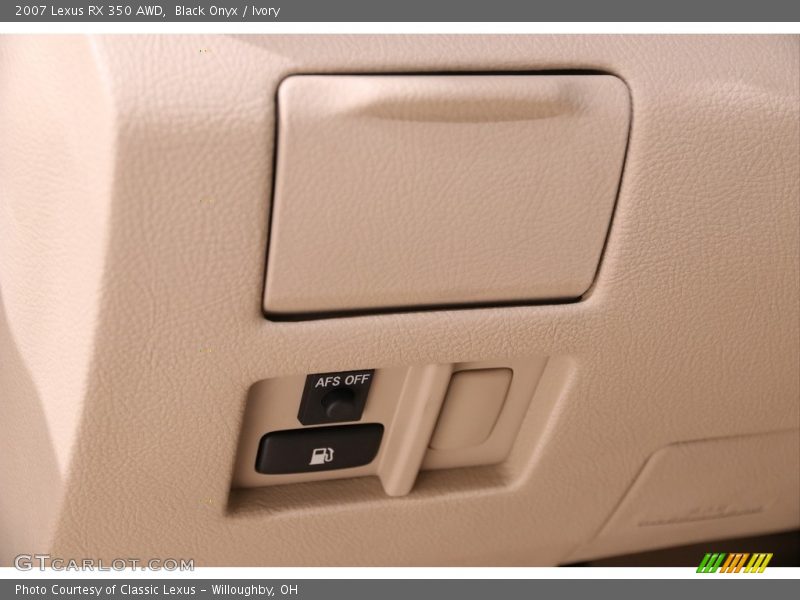 Black Onyx / Ivory 2007 Lexus RX 350 AWD