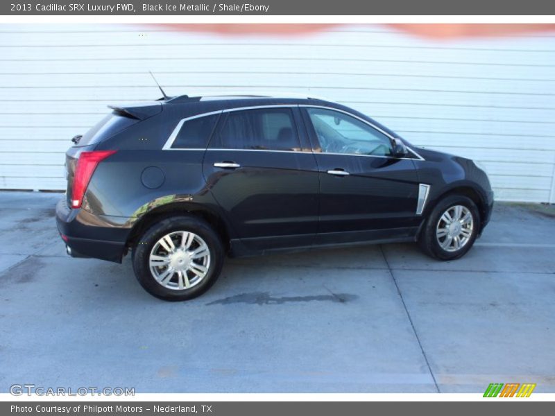 Black Ice Metallic / Shale/Ebony 2013 Cadillac SRX Luxury FWD