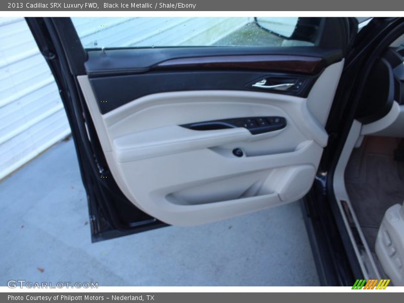 Black Ice Metallic / Shale/Ebony 2013 Cadillac SRX Luxury FWD