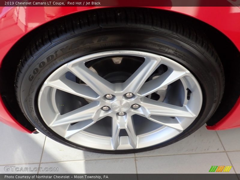 Red Hot / Jet Black 2019 Chevrolet Camaro LT Coupe