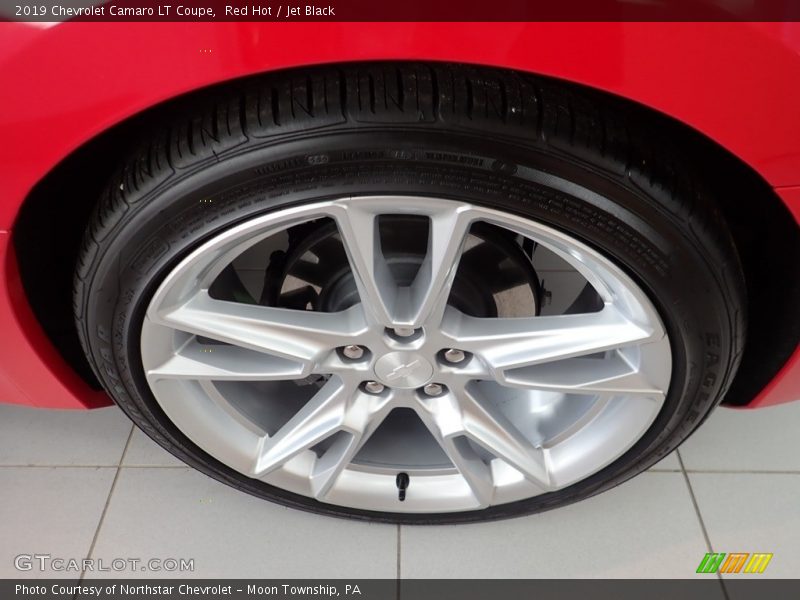 Red Hot / Jet Black 2019 Chevrolet Camaro LT Coupe