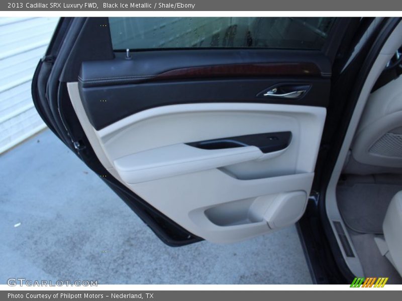 Black Ice Metallic / Shale/Ebony 2013 Cadillac SRX Luxury FWD