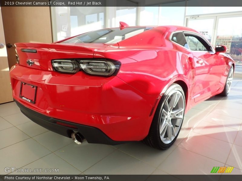 Red Hot / Jet Black 2019 Chevrolet Camaro LT Coupe