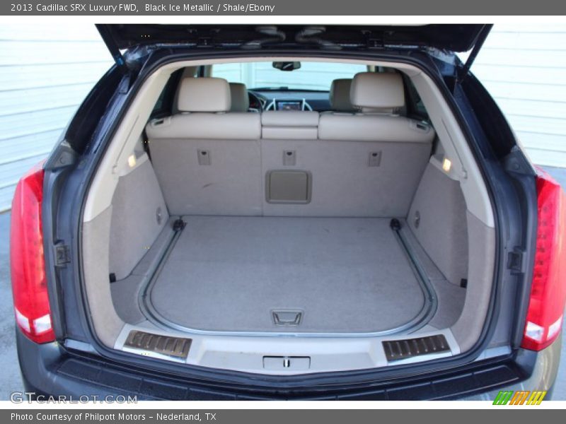 Black Ice Metallic / Shale/Ebony 2013 Cadillac SRX Luxury FWD