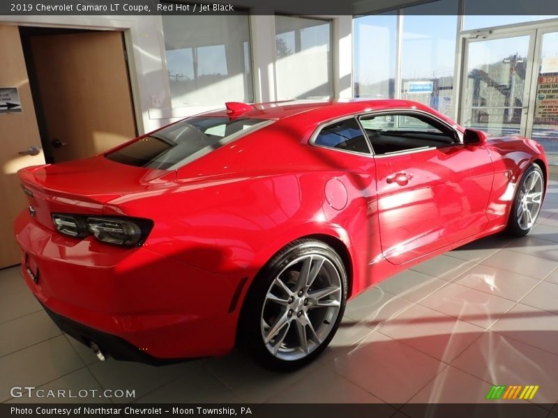 Red Hot / Jet Black 2019 Chevrolet Camaro LT Coupe