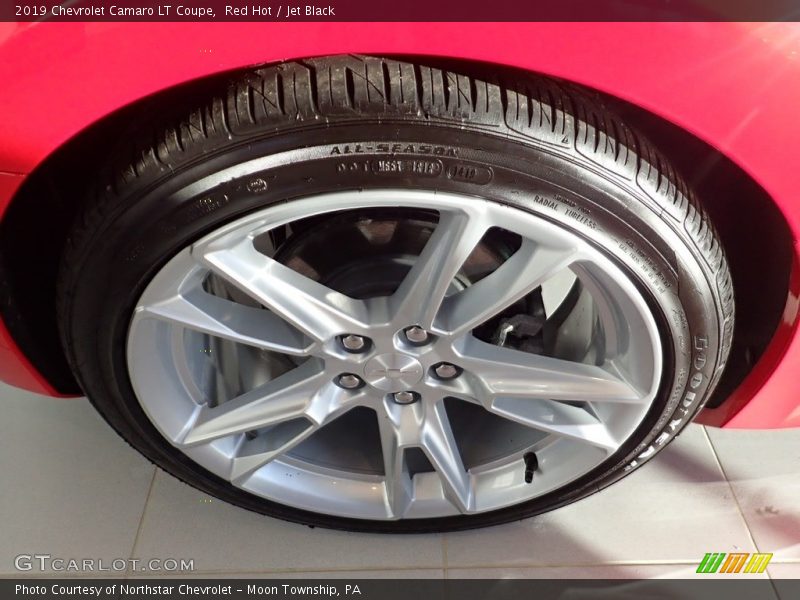 Red Hot / Jet Black 2019 Chevrolet Camaro LT Coupe