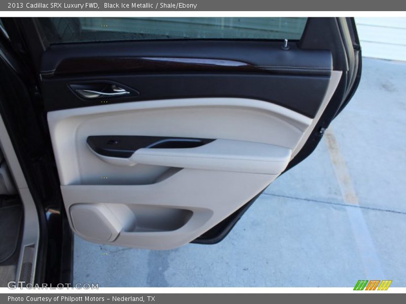 Black Ice Metallic / Shale/Ebony 2013 Cadillac SRX Luxury FWD