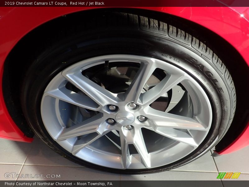 Red Hot / Jet Black 2019 Chevrolet Camaro LT Coupe