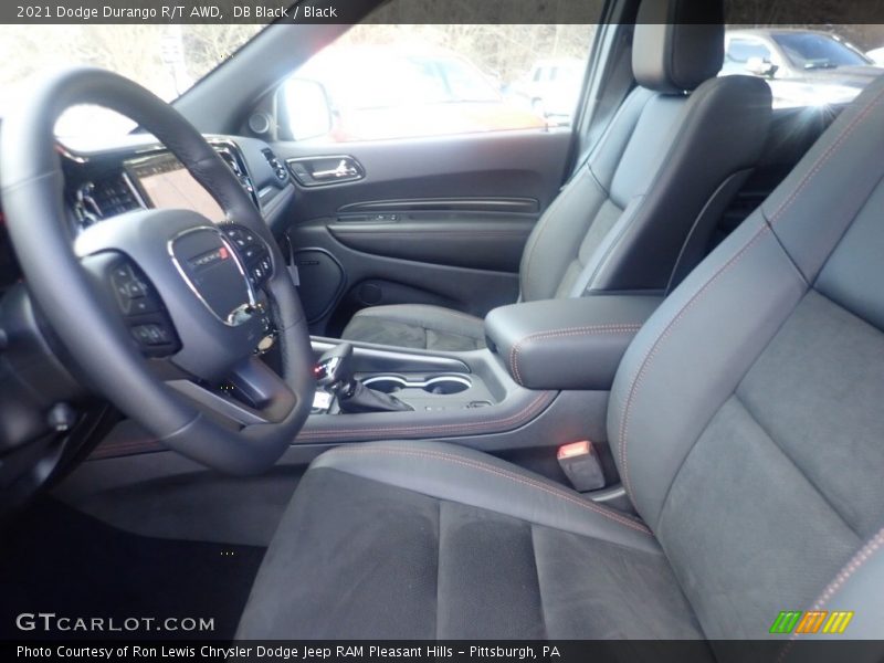 Front Seat of 2021 Durango R/T AWD