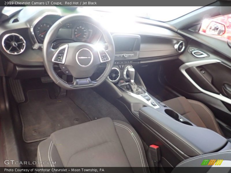 Red Hot / Jet Black 2019 Chevrolet Camaro LT Coupe