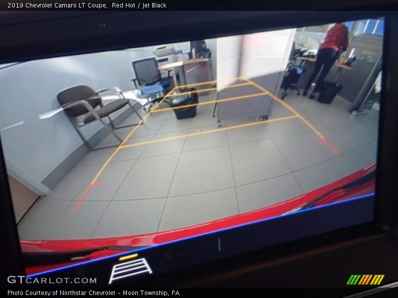 Red Hot / Jet Black 2019 Chevrolet Camaro LT Coupe