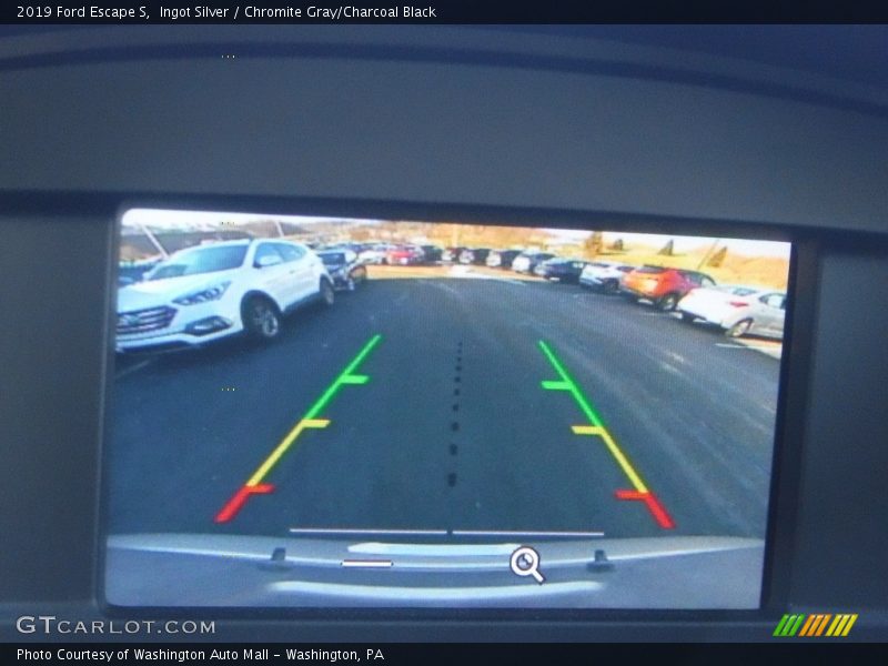 Ingot Silver / Chromite Gray/Charcoal Black 2019 Ford Escape S