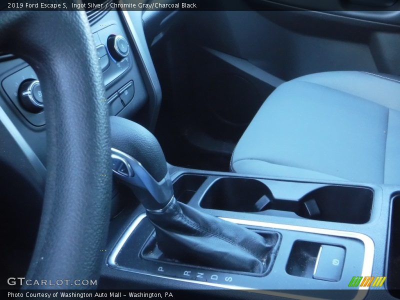 Ingot Silver / Chromite Gray/Charcoal Black 2019 Ford Escape S