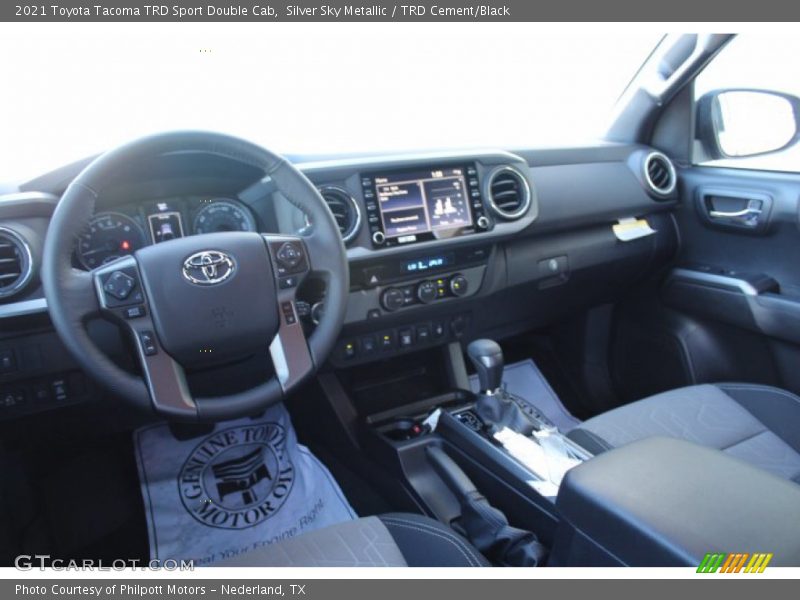 Dashboard of 2021 Tacoma TRD Sport Double Cab
