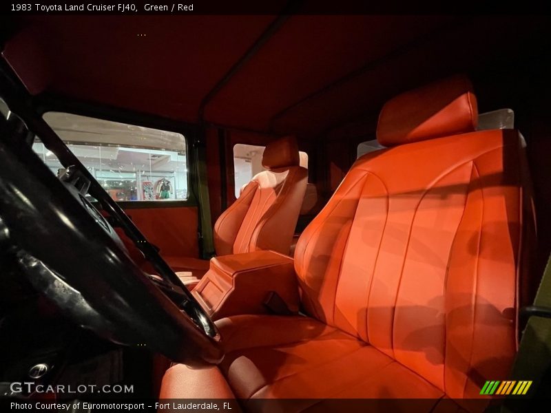 Green / Red 1983 Toyota Land Cruiser FJ40