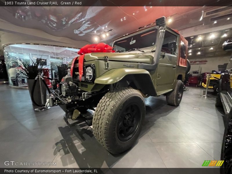 Green / Red 1983 Toyota Land Cruiser FJ40