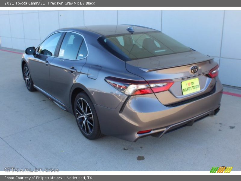 Predawn Gray Mica / Black 2021 Toyota Camry SE