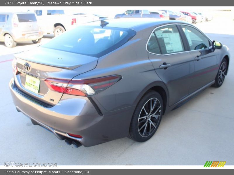 Predawn Gray Mica / Black 2021 Toyota Camry SE