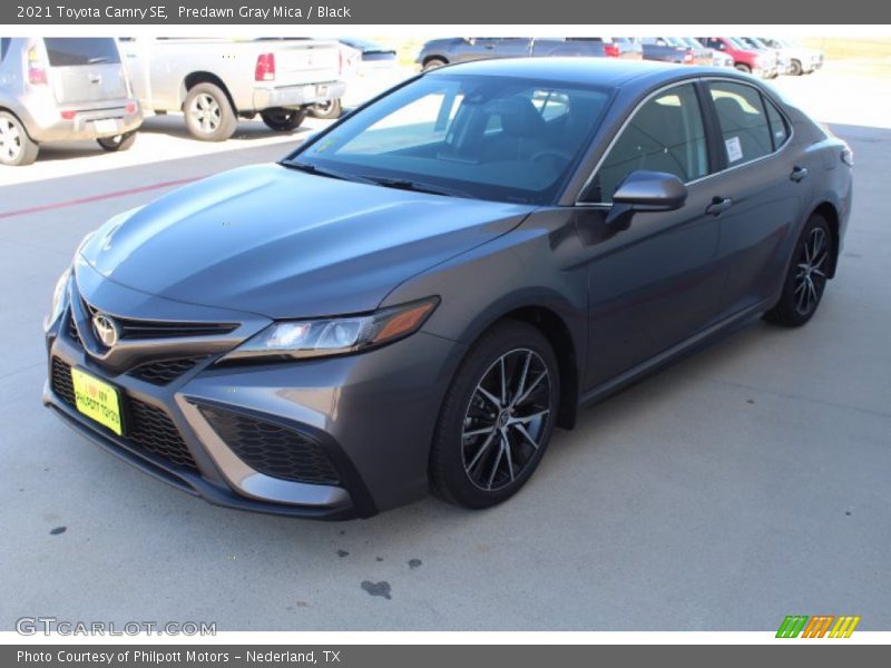 Predawn Gray Mica / Black 2021 Toyota Camry SE