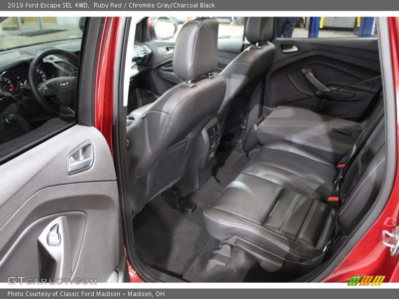 Ruby Red / Chromite Gray/Charcoal Black 2019 Ford Escape SEL 4WD