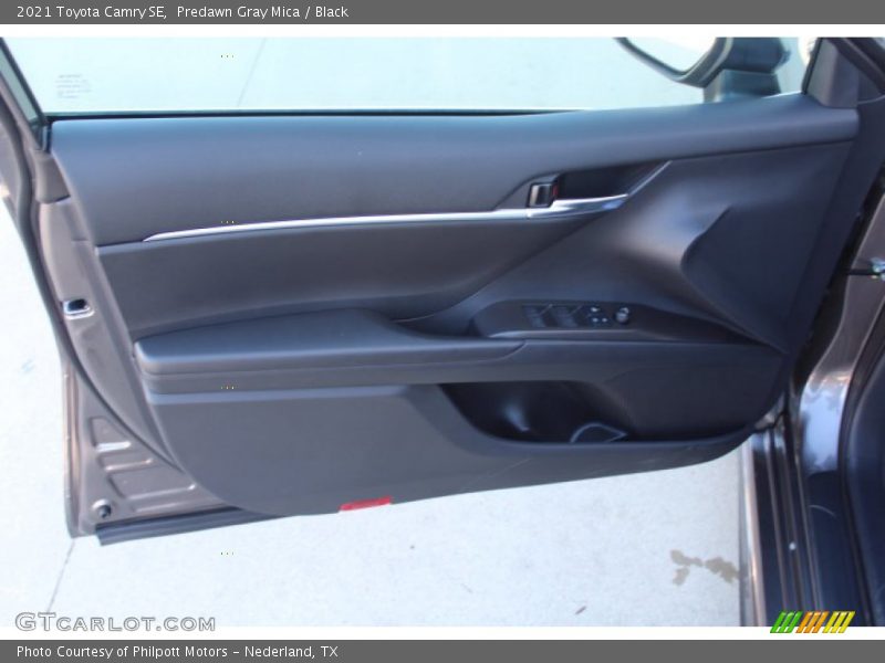 Predawn Gray Mica / Black 2021 Toyota Camry SE