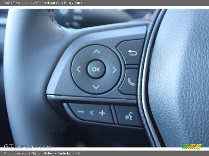 Predawn Gray Mica / Black 2021 Toyota Camry SE