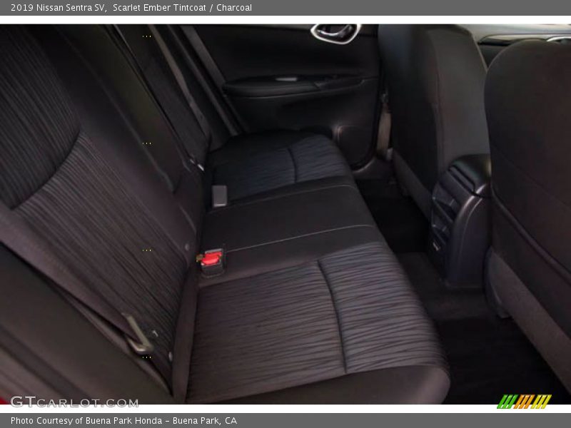 Scarlet Ember Tintcoat / Charcoal 2019 Nissan Sentra SV