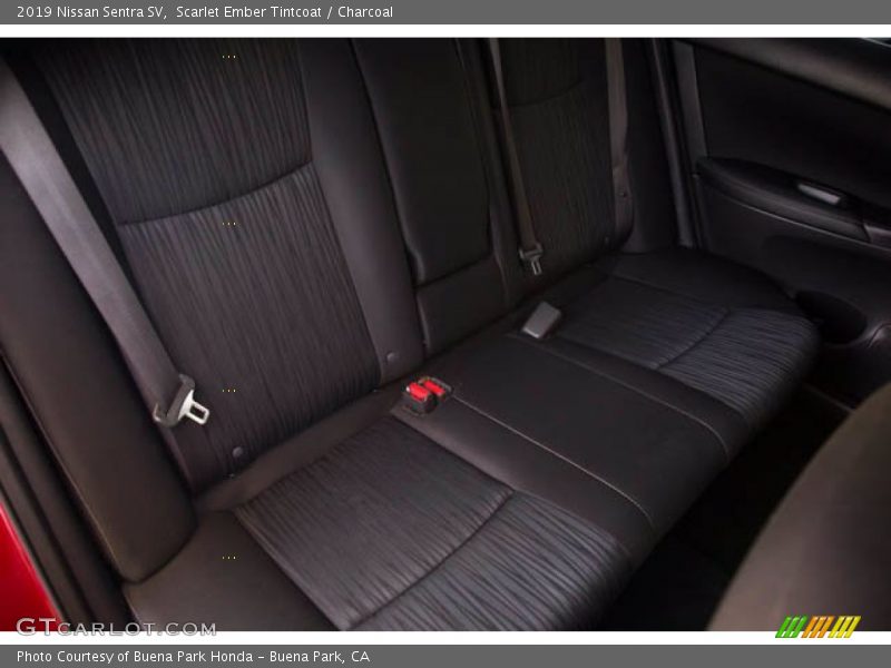 Scarlet Ember Tintcoat / Charcoal 2019 Nissan Sentra SV