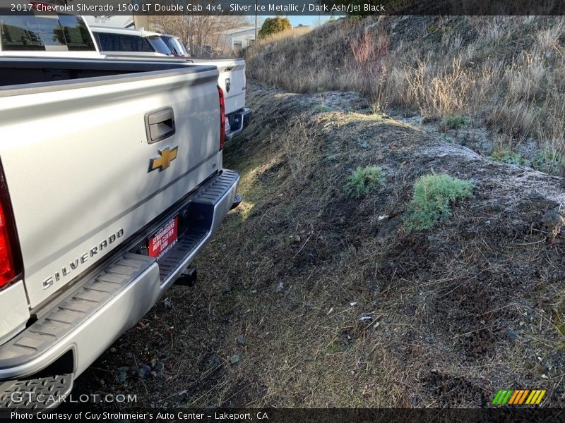 Silver Ice Metallic / Dark Ash/Jet Black 2017 Chevrolet Silverado 1500 LT Double Cab 4x4