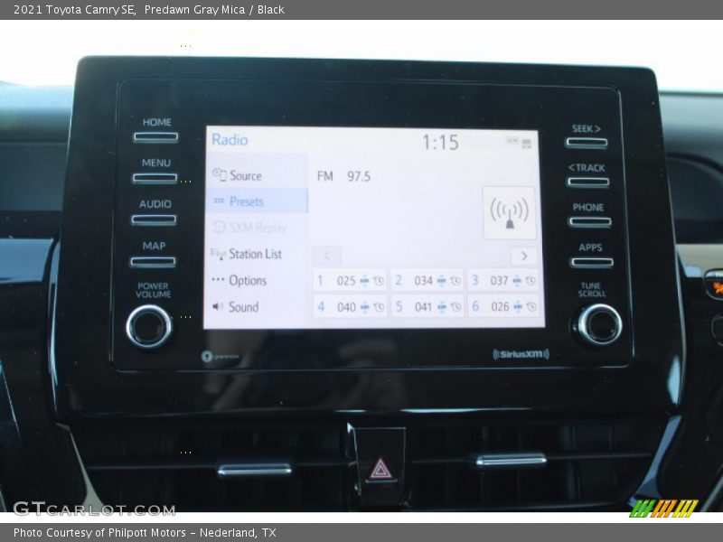 Predawn Gray Mica / Black 2021 Toyota Camry SE