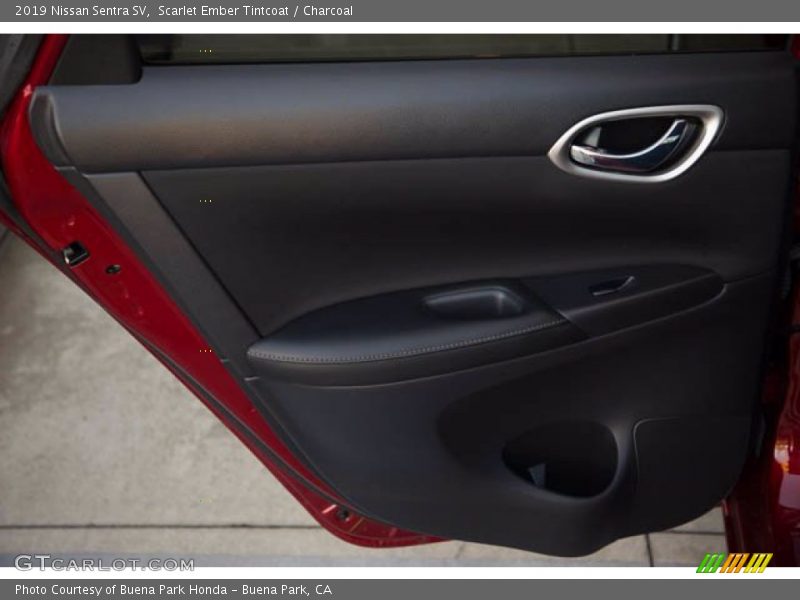 Scarlet Ember Tintcoat / Charcoal 2019 Nissan Sentra SV