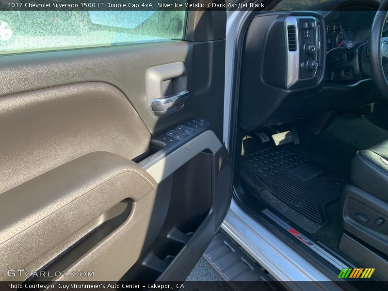 Silver Ice Metallic / Dark Ash/Jet Black 2017 Chevrolet Silverado 1500 LT Double Cab 4x4