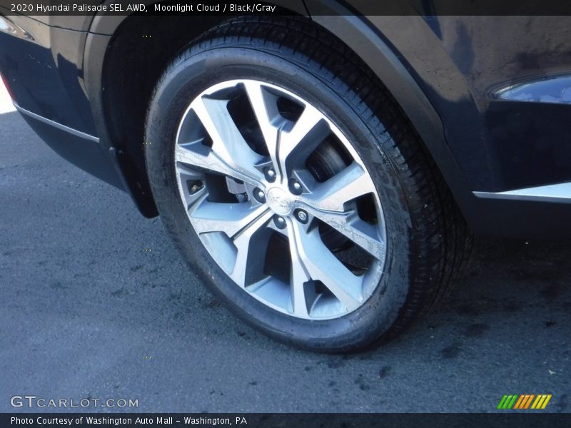 Moonlight Cloud / Black/Gray 2020 Hyundai Palisade SEL AWD