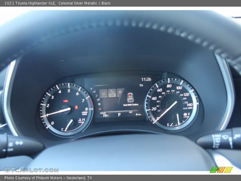  2021 Highlander XLE XLE Gauges