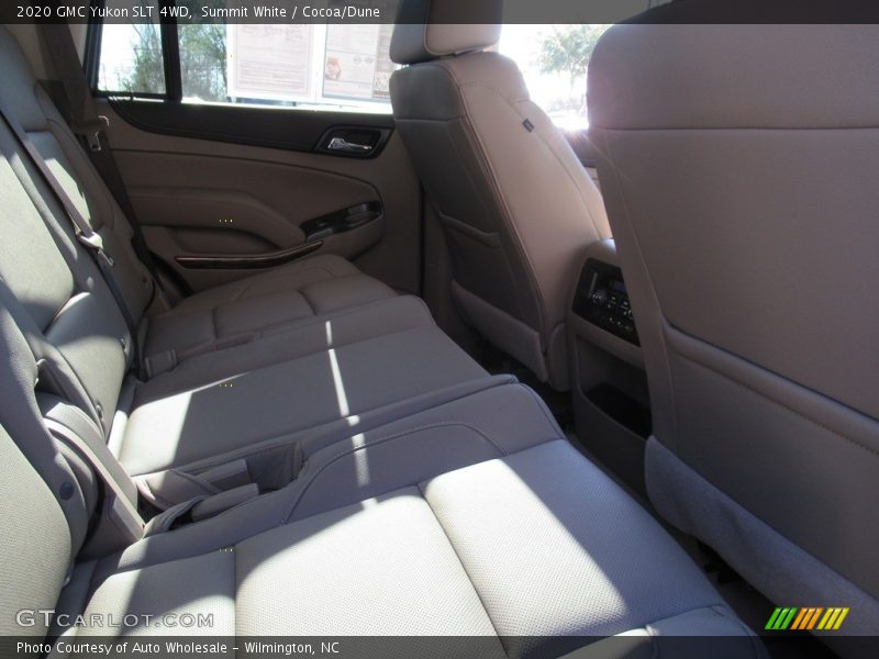 Summit White / Cocoa/Dune 2020 GMC Yukon SLT 4WD