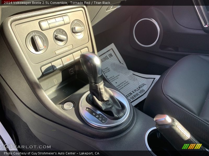 Tornado Red / Titan Black 2014 Volkswagen Beetle 2.5L Convertible