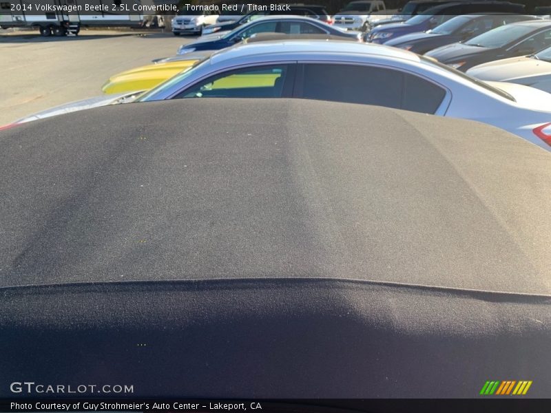 Tornado Red / Titan Black 2014 Volkswagen Beetle 2.5L Convertible